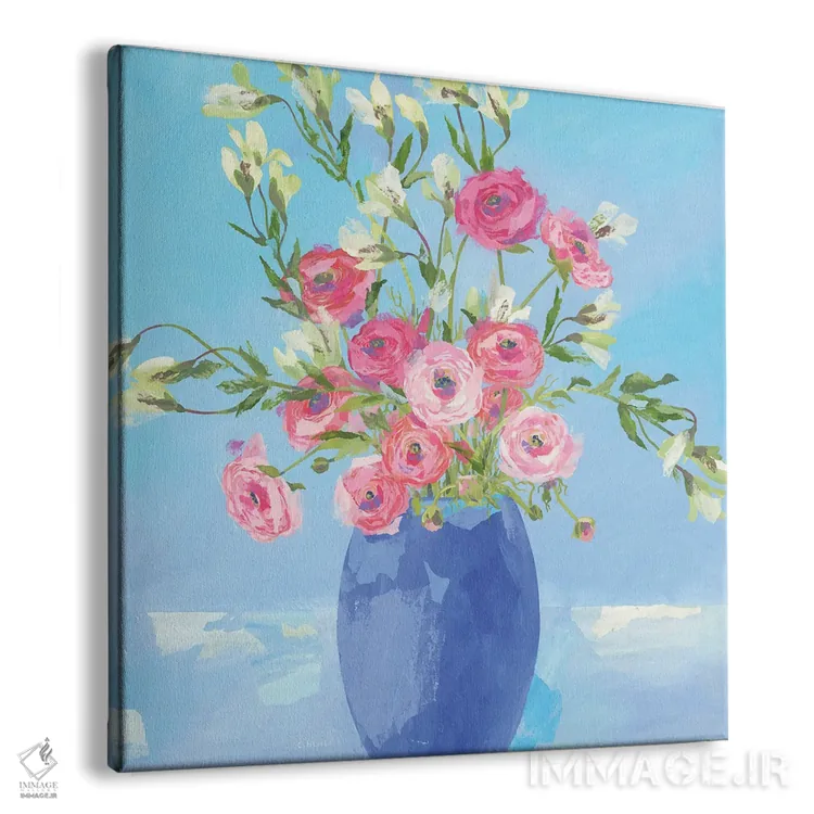 تابلو آلاله (نوعی گل) اثر کلر هنلی - نمای پرسپکتیو محصول