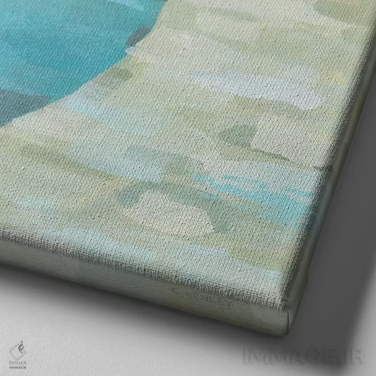 تابلو سنت آیوز (انگلیس) اثر کلر هنلی - نمای نزدیک بافت بوم