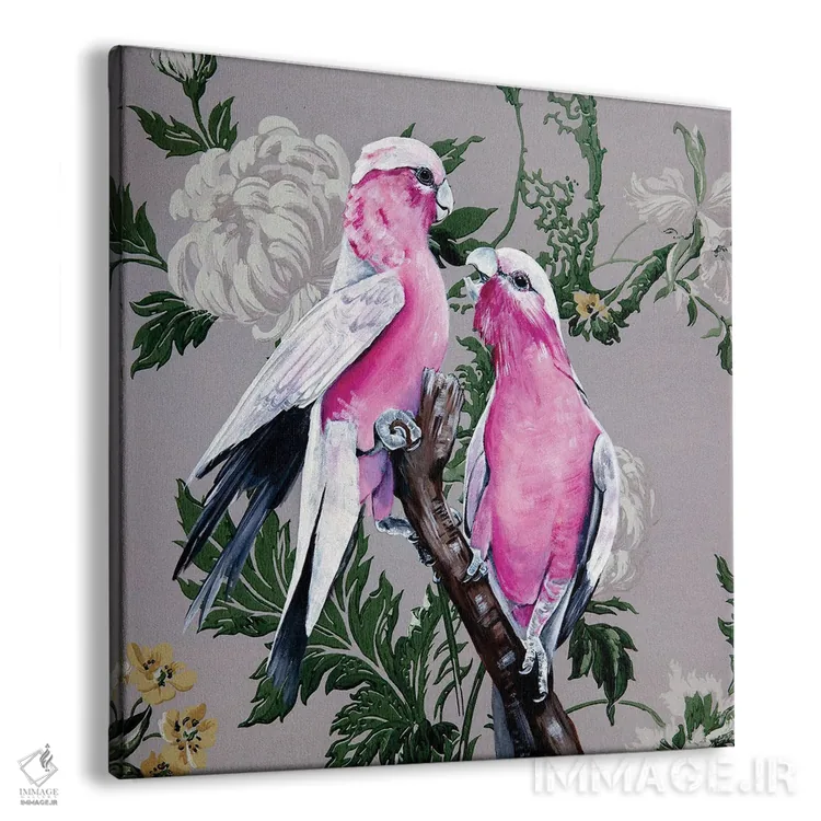 تابلو گالاهای قدیمی (نوعی طوطی) اثر هیلی موریس - نمای پرسپکتیو محصول