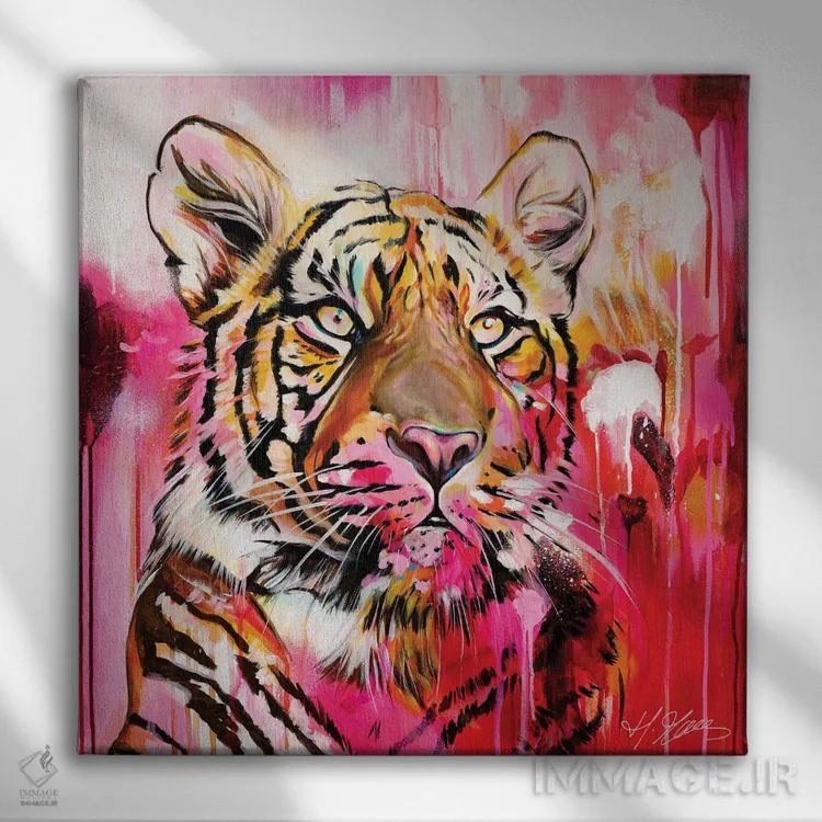 تابلو ایمان درونی اثر هیلی موریس - نمای روبهرو روی دیوار