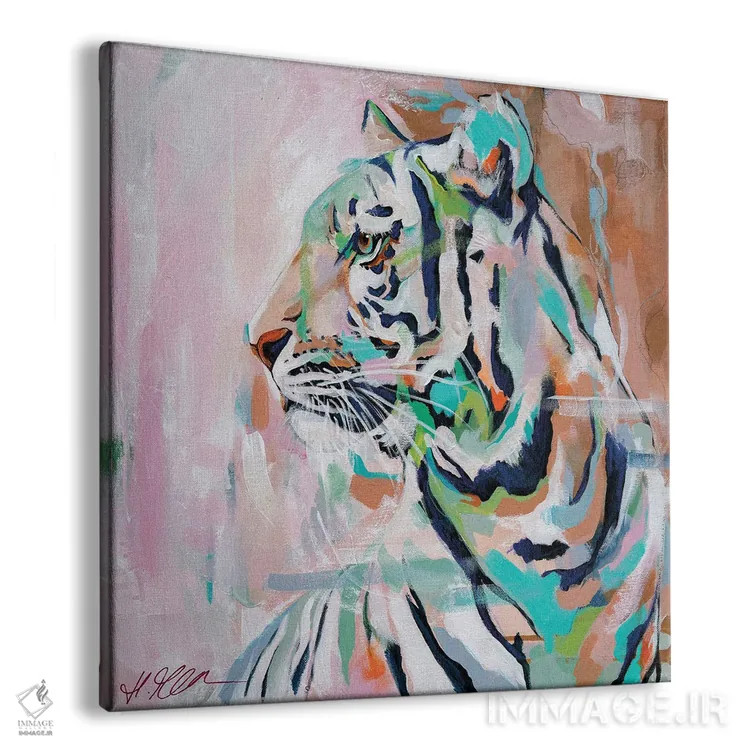 تابلو آنجا که موجودات وحشیاند اثر هیلی موریس - نمای پرسپکتیو محصول