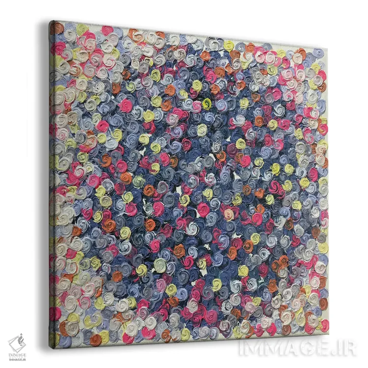 تابلو سری رز ۲-۰۴۰ (گلها در زندگی) اثر جونگ-هیون پارک - نمای پرسپکتیو محصول