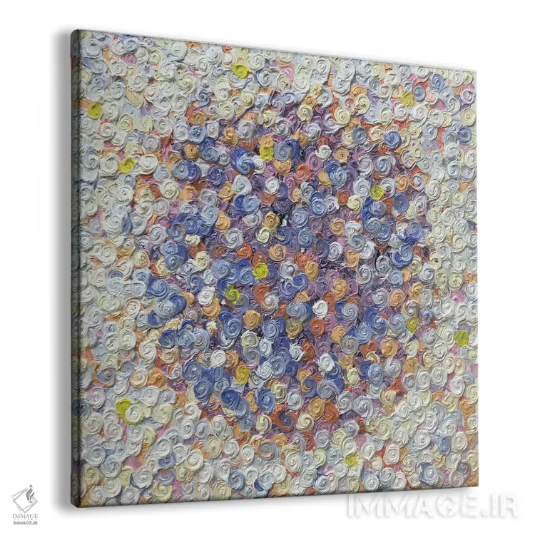 تابلو سری رز ۲-۰۴۳ (گلها در زندگی) اثر جونگ-هیون پارک - نمای پرسپکتیو محصول