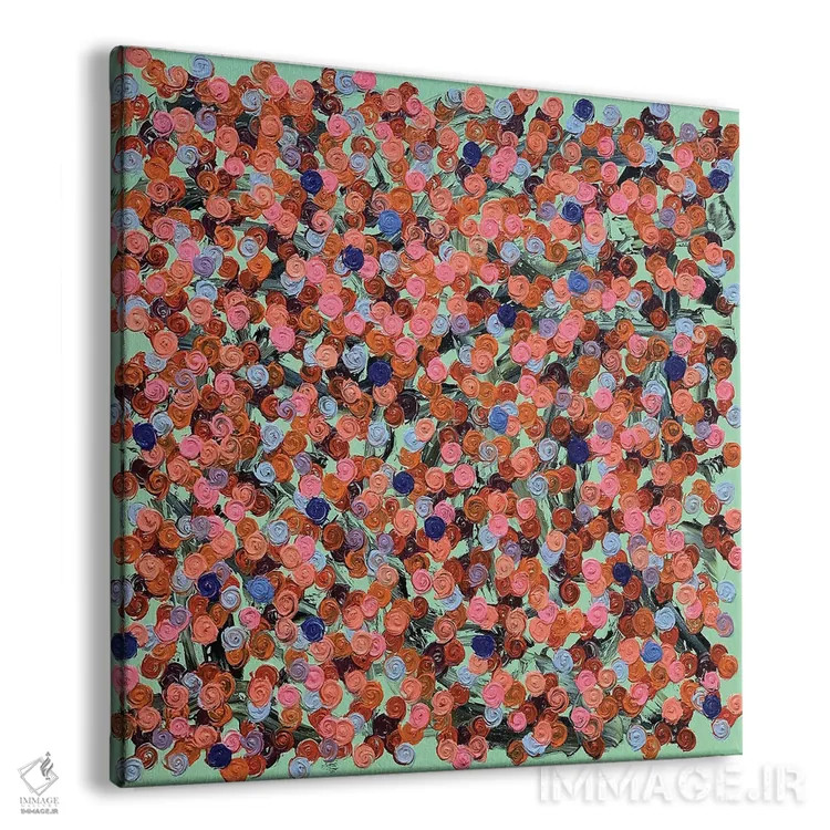 تابلو سری رز ۲-۰۸۱ (گلها در زندگی) اثر جونگ-هیون پارک - نمای پرسپکتیو محصول