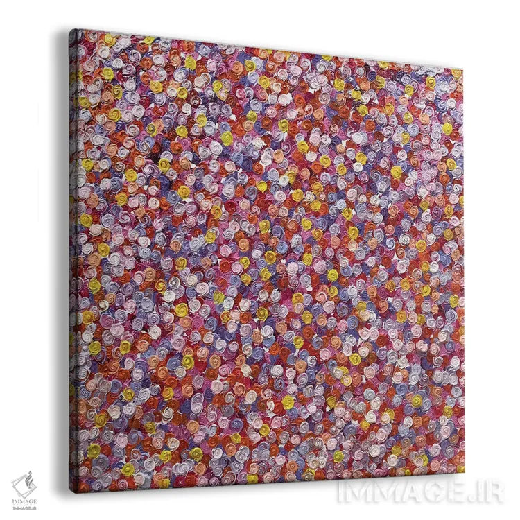 تابلو سری رز ۲-۰۶۲ (گلها در زندگی) اثر جونگ-هیون پارک - نمای پرسپکتیو محصول