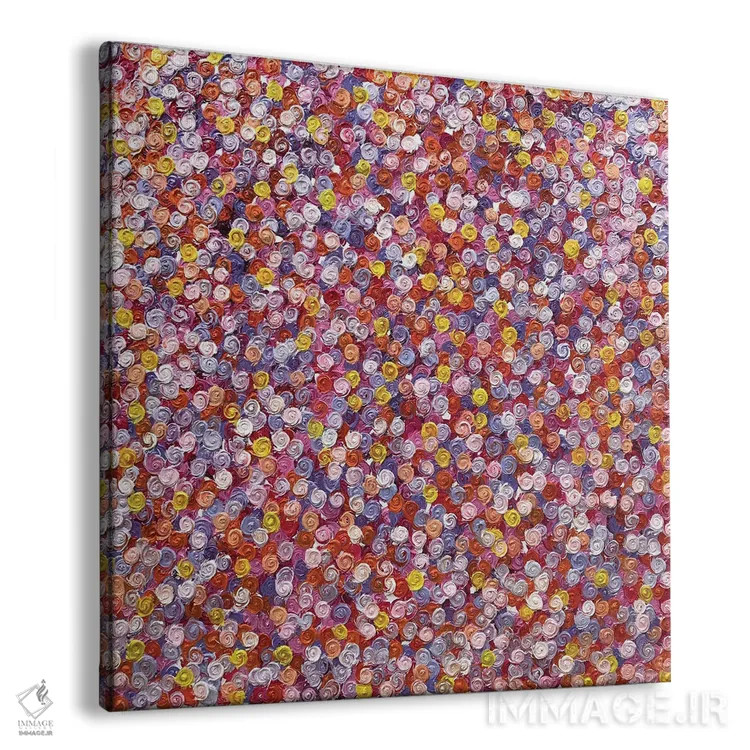 تابلو سری رز ۲-۰۶۲ (گلها در زندگی) اثر جونگ-هیون پارک - نمای پرسپکتیو محصول