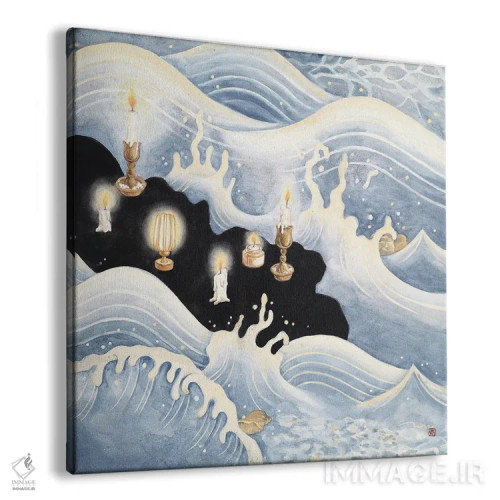 تابلو همه چیز خوب میشود اثر هایسو هان - نمای پرسپکتیو محصول