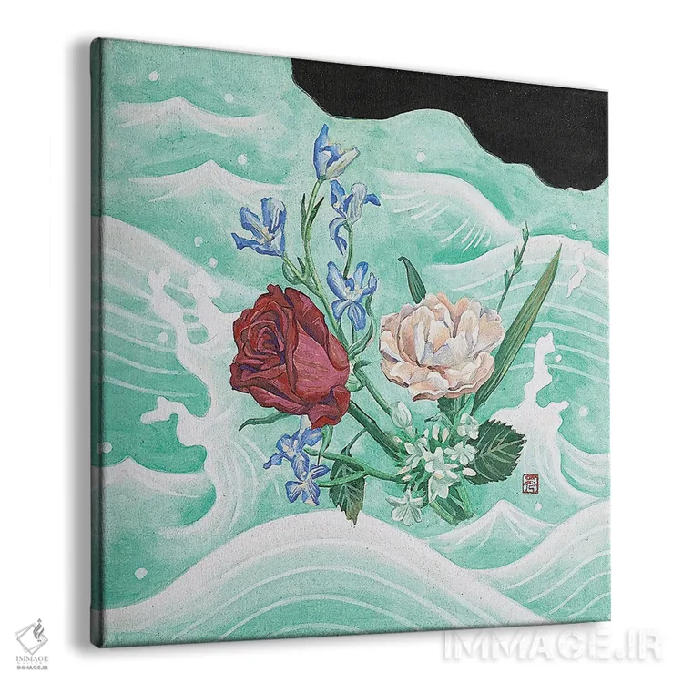 تابلو آن زمان اشتباه، حالا درست II اثر هایسو هان - نمای پرسپکتیو محصول