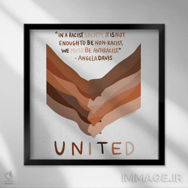 تابلو متحد اثر هارمونی ویلو - نمای قابدار مشکی