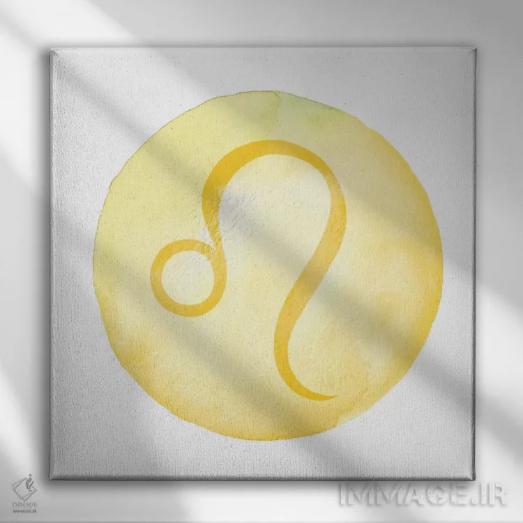 تابلو درخشش اسد اثر فایو بای فایو کالکتیو - نمای روبهرو روی دیوار