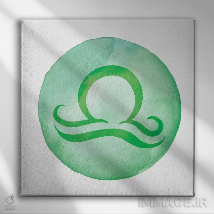 تابلو درخشش میزان اثر فایو بای فایو کالکتیو - نمای روبهرو روی دیوار