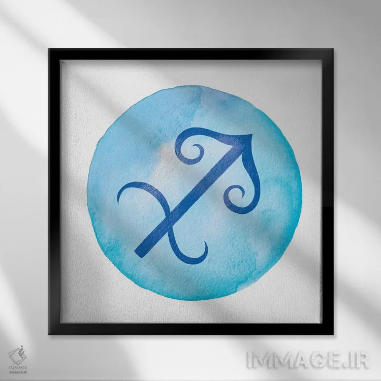 تابلو درخشش قوس اثر فایو بای فایو کالکتیو - نمای قابدار مشکی