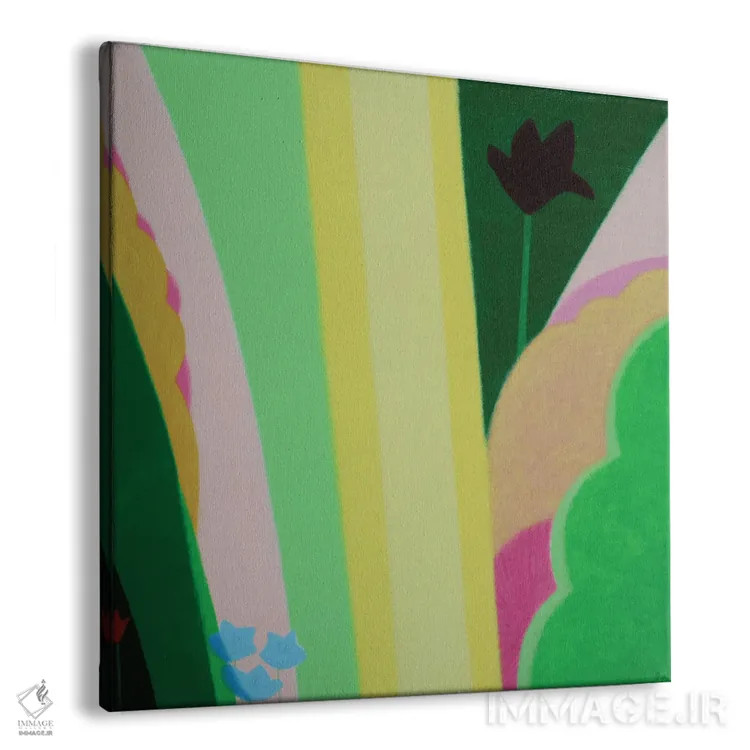 تابلو در باغ اثر ایوا باکلانه - نمای پرسپکتیو محصول