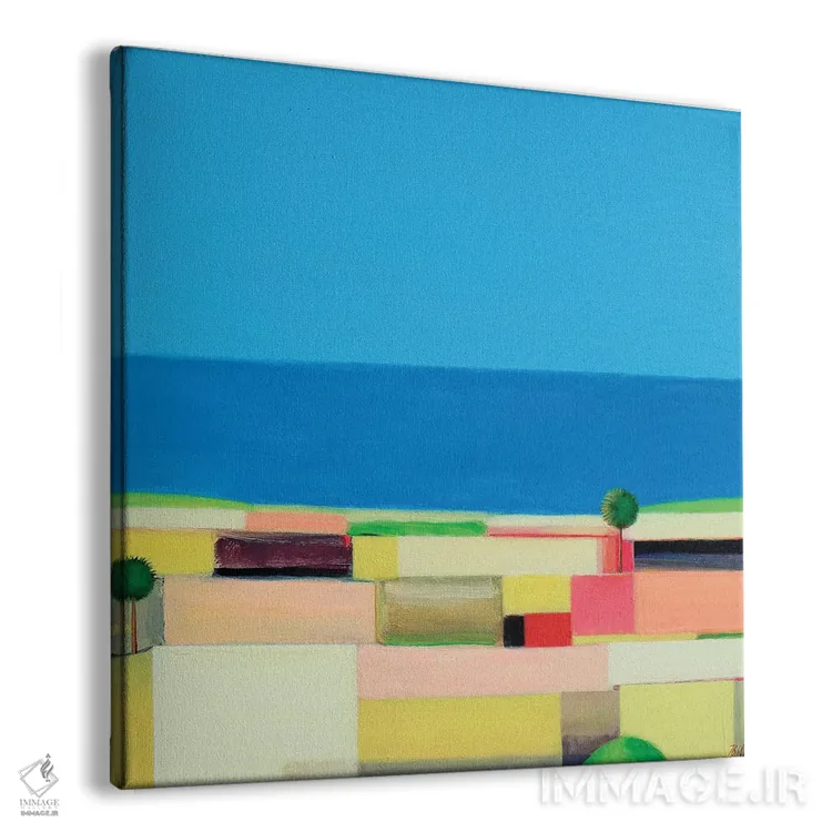 تابلو اوایل بهار اثر ایوا باکلانه - نمای پرسپکتیو محصول