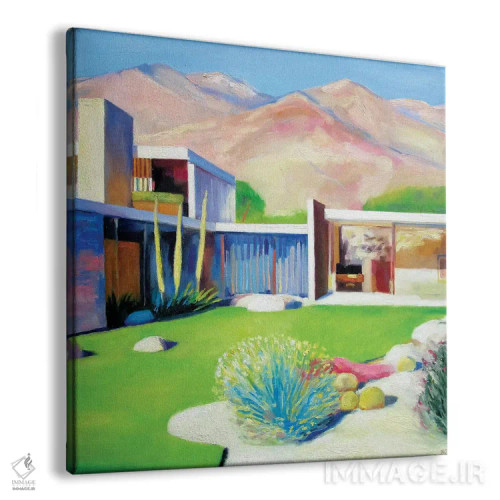 تابلو یکشنبه پالم اسپرینگز اثر ایوا باکلانه - نمای پرسپکتیو محصول