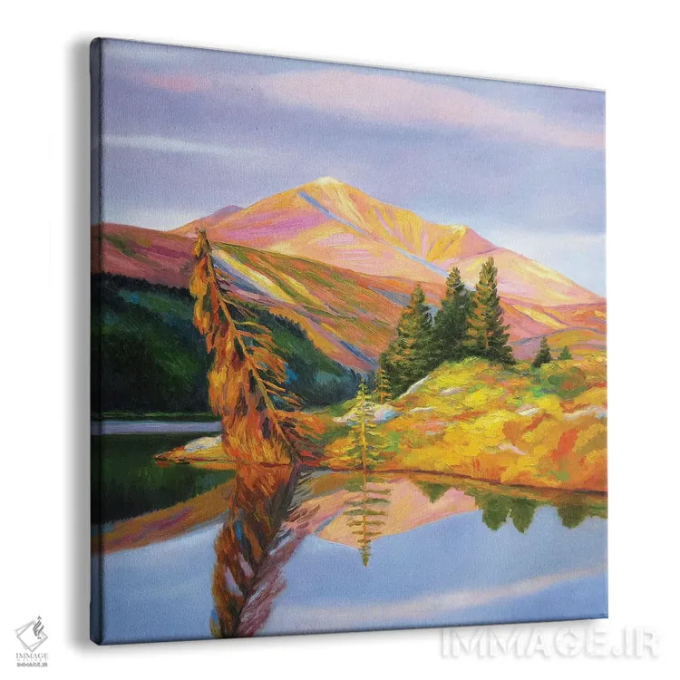 تابلو بازتاب اثر ایوا باکلانه - نمای پرسپکتیو محصول