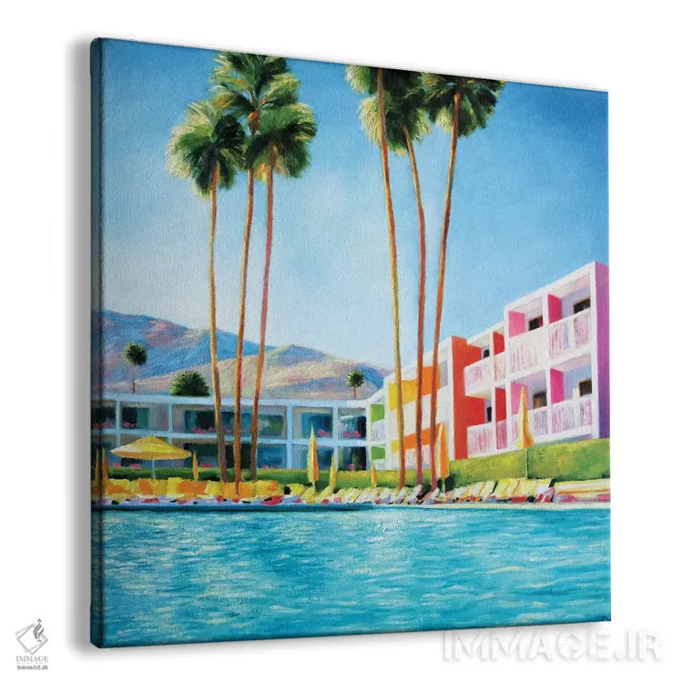 تابلو ساگوارو (نوعی کاکتوس) اثر ایوا باکلانه - نمای پرسپکتیو محصول