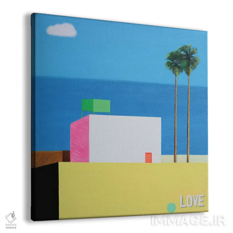 تابلو اوایل تابستان اثر ایوا باکلانه - نمای پرسپکتیو محصول