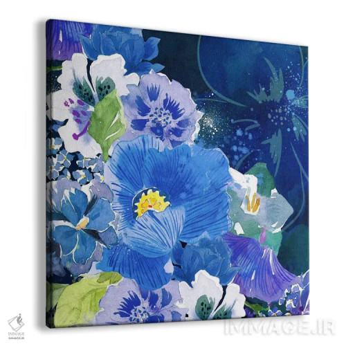 تابلو گلهای نیمهشب ۲ اثر فایو بای فایو کالکتیو - نمای پرسپکتیو محصول