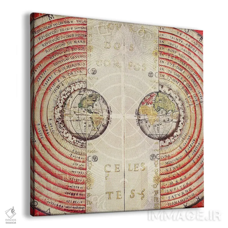 تابلو شعاعهای زمین اثر فایو بای فایو کالکتیو - نمای پرسپکتیو محصول