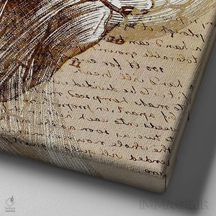 تابلو ذهن ذهن اثر فایو بای فایو کالکتیو - نمای نزدیک بافت بوم