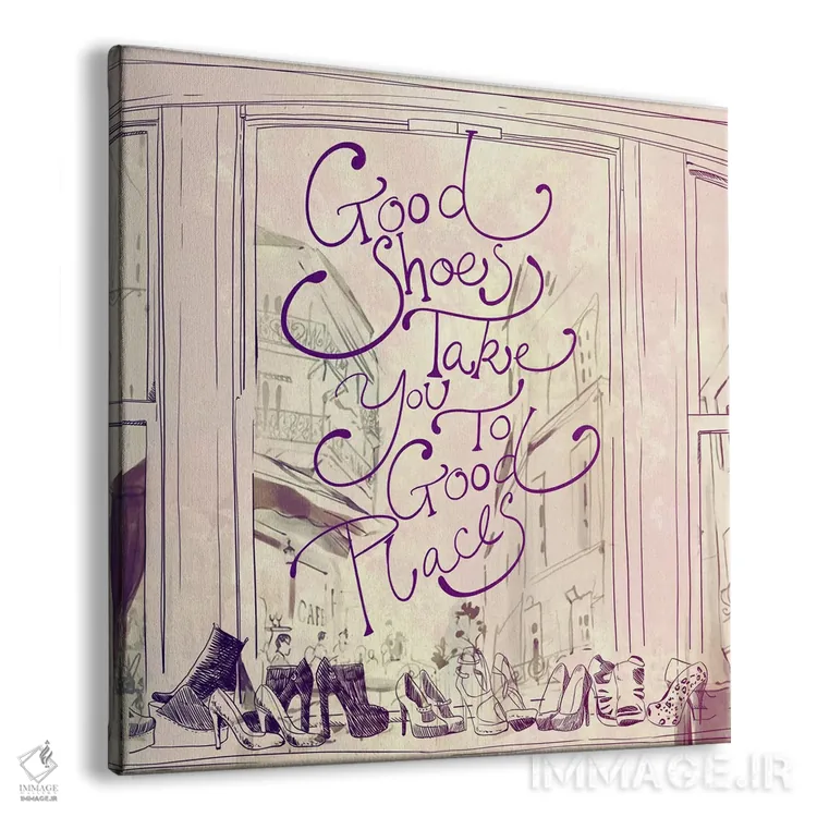 تابلو کفشهای خوب اثر فایو بای فایو کالکتیو - نمای پرسپکتیو محصول