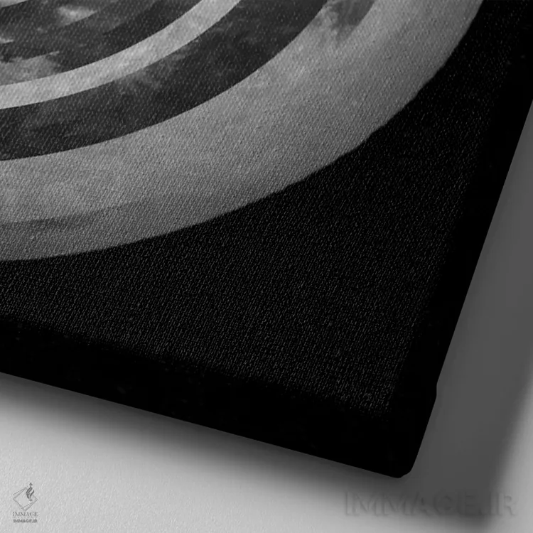 تابلو کسوف مفصل (یا توضیحی) اثر فایو بای فایو کالکتیو - نمای نزدیک بافت بوم