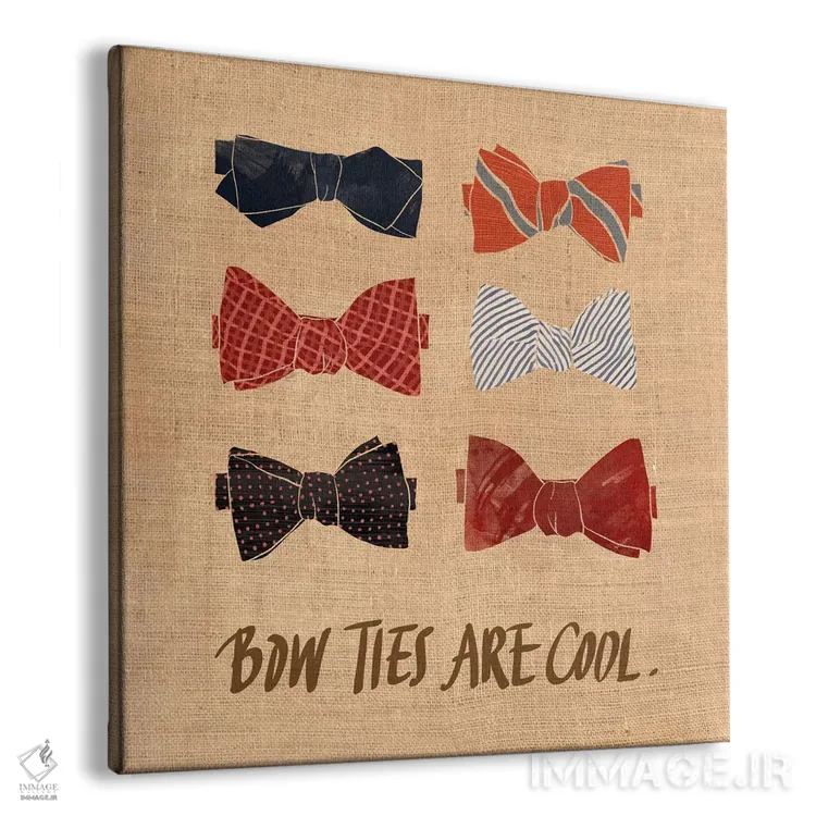 تابلو پاپیونها اثر فایو بای فایو کالکتیو - نمای پرسپکتیو محصول