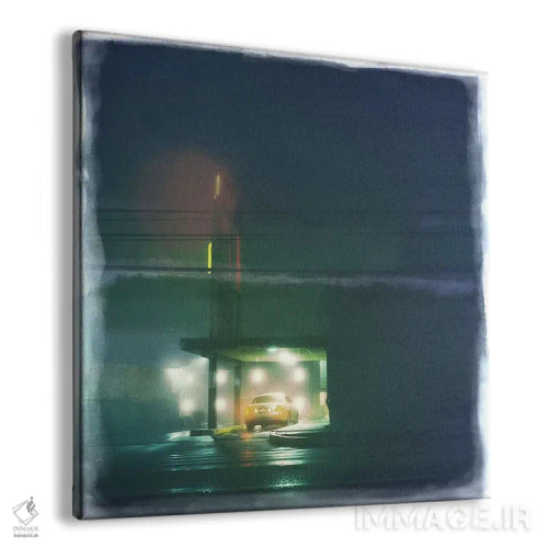 تابلو ایست شبانه دیرهنگام اثر فایو بای فایو کالکتیو - نمای پرسپکتیو محصول