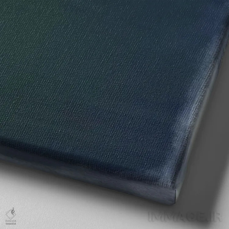 تابلو ایست شبانه دیرهنگام اثر فایو بای فایو کالکتیو - نمای نزدیک بافت بوم