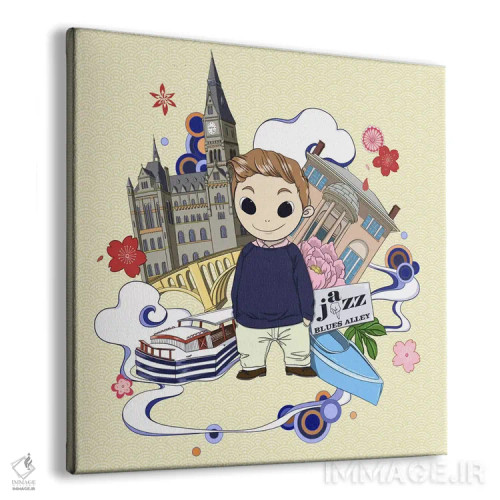 تابلو جورجتاون (محله یا شهر) اثر فایو بای فایو کالکتیو - نمای پرسپکتیو محصول