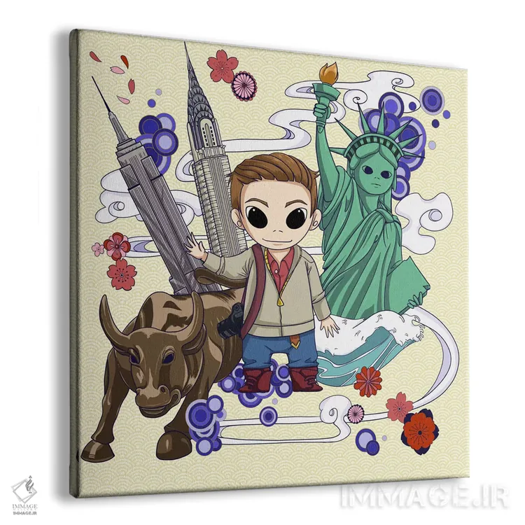 تابلو منهتن اثر فایو بای فایو کالکتیو - نمای پرسپکتیو محصول