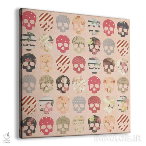 تابلو پایان روی صورتی اثر ایمناتاکروک (هنرمند دیجیتال) - نمای پرسپکتیو محصول