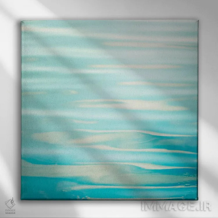 تابلو آرامبخش اثر کارولین کوکرن - نمای روبهرو روی دیوار