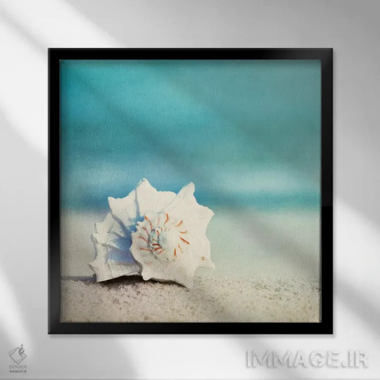 تابلو بهشت اثر کارولین کوکرن - نمای قابدار مشکی