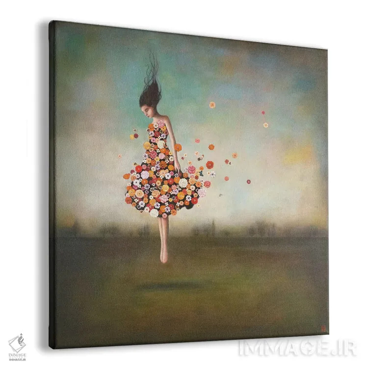 تابلو بینهایتی در حال شکوفه اثر دوی هوین - نمای پرسپکتیو محصول