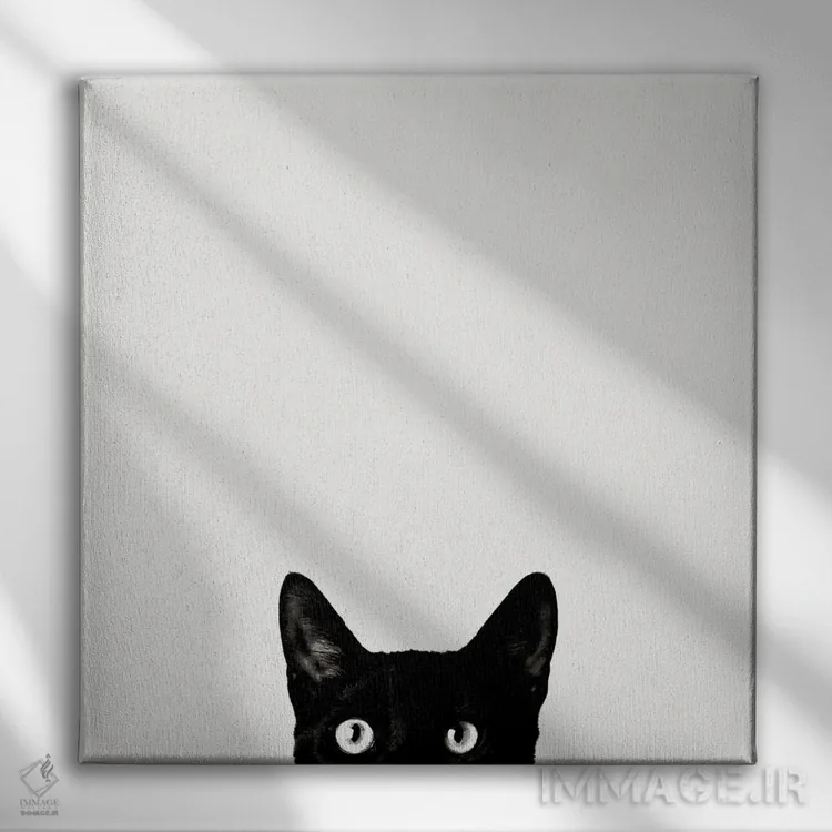 تابلو کنجکاوی اثر جان برتلی - نمای روبهرو روی دیوار