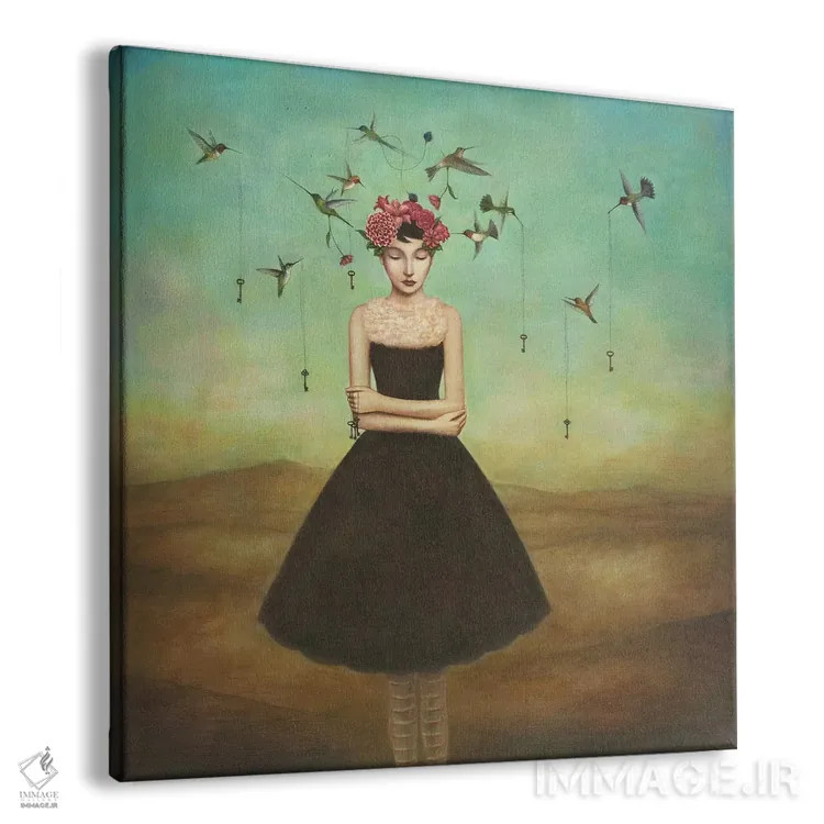 تابلو ذهنیت تجارت عادلانه اثر دوی هوین - نمای پرسپکتیو محصول