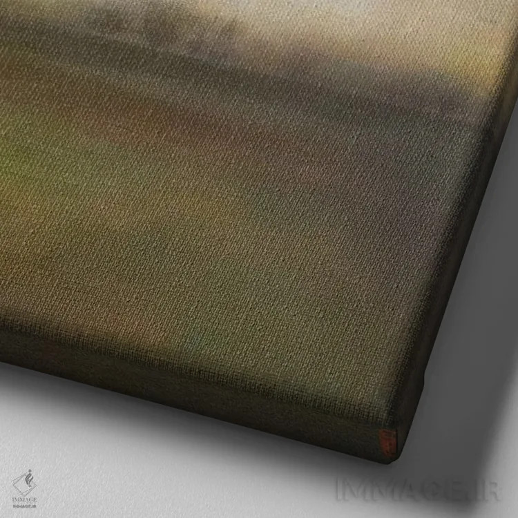 تابلو بینهایتی در حال شکوفه اثر دوی هوین - نمای نزدیک بافت بوم