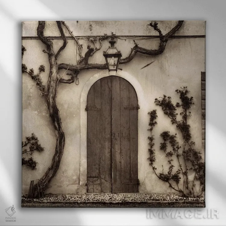 تابلو باسانو دل گراپا، وینچنزو (شهر ایتالیا) اثر آلن بلاوشتاین - نمای روبهرو روی دیوار