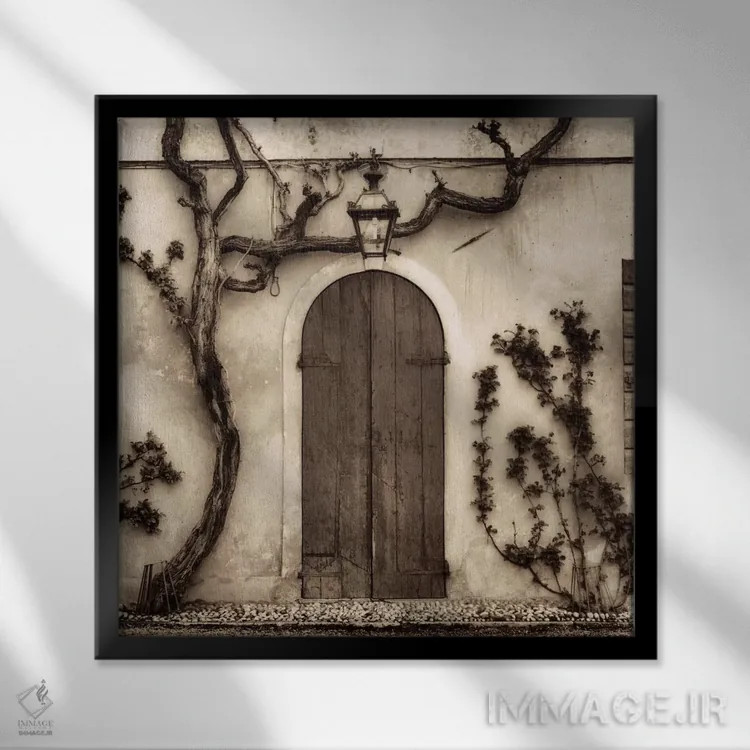 تابلو باسانو دل گراپا، وینچنزو (شهر ایتالیا) اثر آلن بلاوشتاین - نمای قابدار مشکی