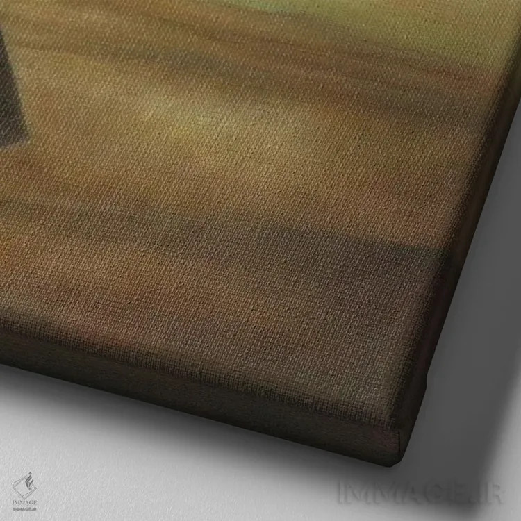 تابلو ذهنیت تجارت عادلانه اثر دوی هوین - نمای نزدیک بافت بوم