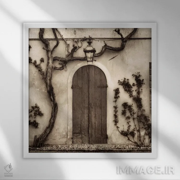 تابلو باسانو دل گراپا، وینچنزو (شهر ایتالیا) اثر آلن بلاوشتاین - نمای قابدار سفید