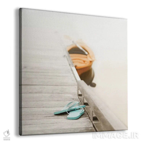 تابلو تابستان در کنار دریاچه اثر عکاسی نیکلاس بل - نمای پرسپکتیو محصول