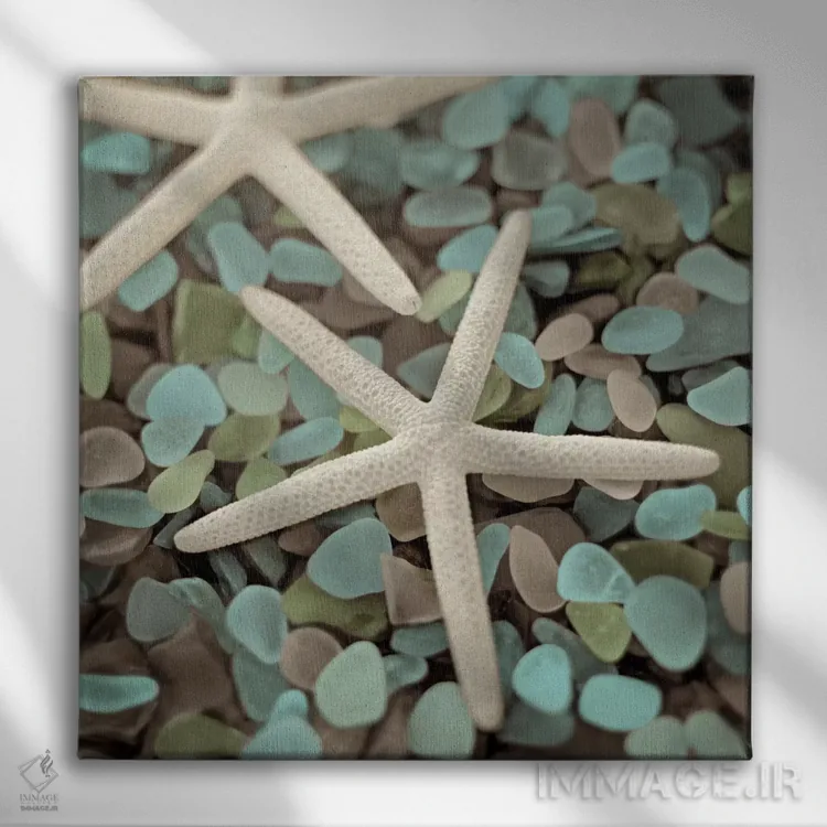 تابلو آبزی ۱ اثر آلن بلاوشتاین - نمای روبهرو روی دیوار