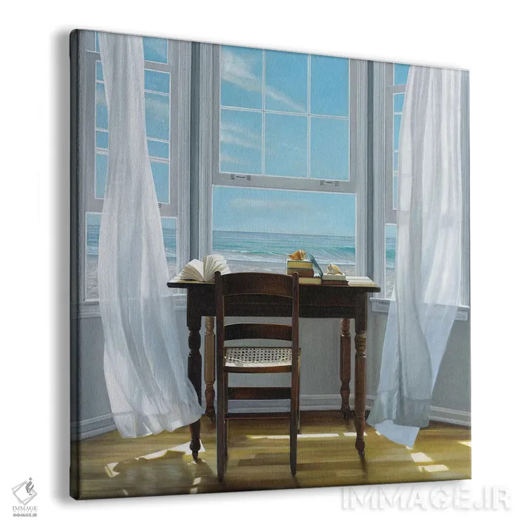 تابلو تأمل اثر کارن هالینگزورث - نمای پرسپکتیو محصول