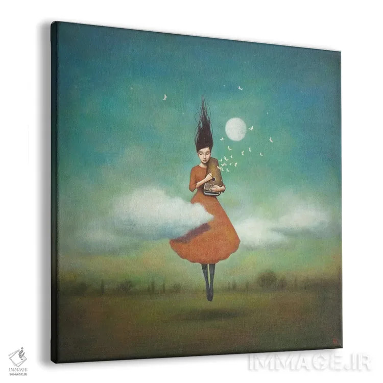 تابلو نتهای بالا برای ابرهای پایین اثر دوی هوین - نمای پرسپکتیو محصول