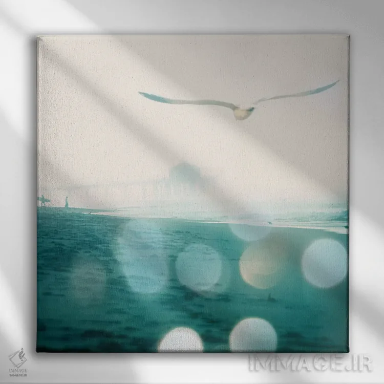 تابلو یک روز جدید اثر مایان سوفیا - نمای روبهرو روی دیوار