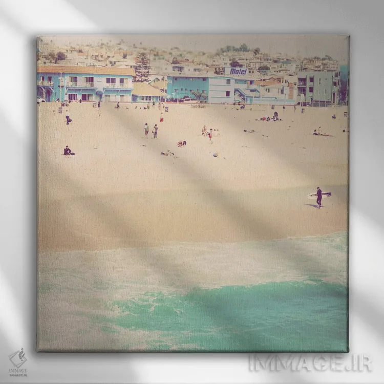 تابلو متل (مسافرخانه) اثر مایان سوفیا - نمای روبهرو روی دیوار