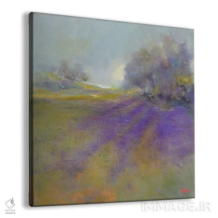 تابلو زمین قدیمی رودئو (نمایش گاوبازی) اثر پاتریک دنیس - نمای پرسپکتیو محصول